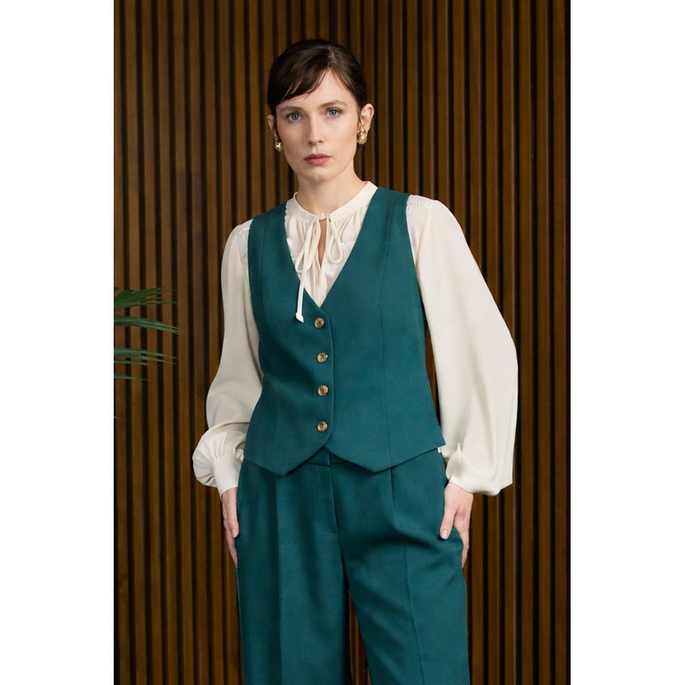 Banned - Selma Waistcoat - Green